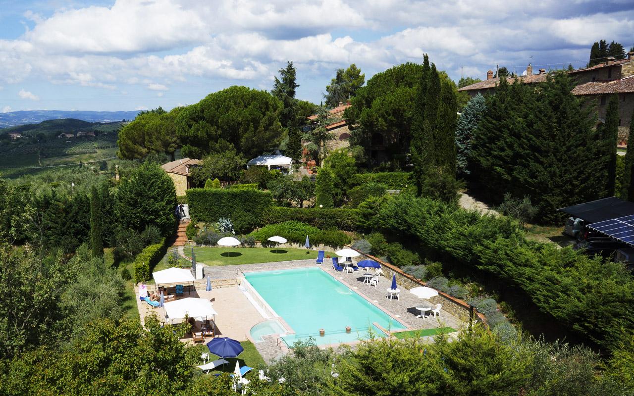 Hotel Villa San Giorgio Poggibonsi Bagian luar foto